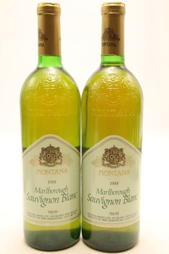 (2) 1988 Brancott Estate 'Montana' Sauvignon Blanc, Marlborough