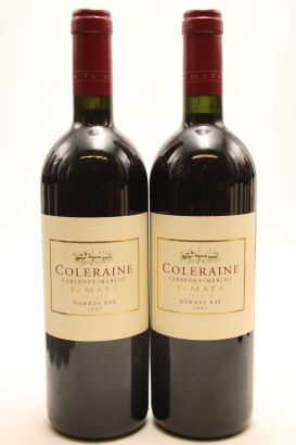 (2) 1997 Te Mata Estate Coleraine, Hawke's Bay