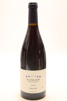 (1) 2016 Kusuda Pinot Noir, Martinborough [JR17]