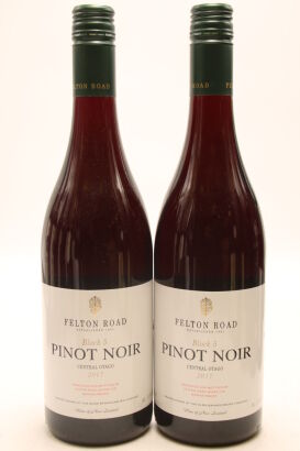 (2) 2017 Felton Road Block 5 Pinot Noir, Bannockburn [JR17.5]