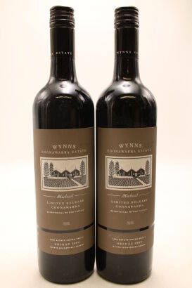 (2) 2009 Wynns Coonawarra Estate Michael Limited Release Shiraz, Coonawarra [JO96]