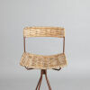 A Retro High-Back Stool - 2