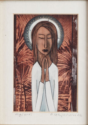 An Angel Series Print by Alan Wehipeihana