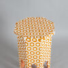 A Moroccan Style Bone Inlaid Side Table - 2