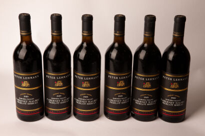 (6) 1989 Peter Lehmann Cabernet/Malbec/Merlot/Shiraz