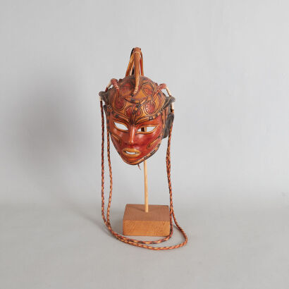 A Leather Decorative Mask