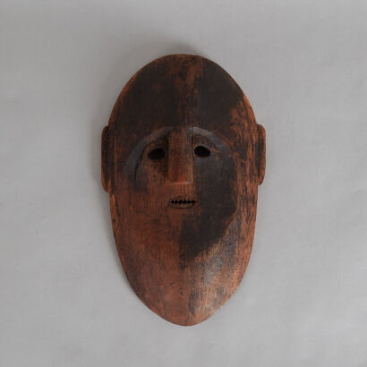 A Carved Mask, Borneo