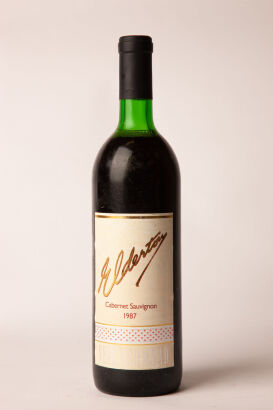 (1) 1987 Elderton Cabernet Sauvignon, Barossa