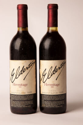 (2) 1984 Elderton Hermitage, Barossa