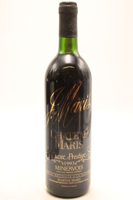 (1) 1993 Chateau Maris Minervois Cuvee Prestige, Languedoc-Roussillon