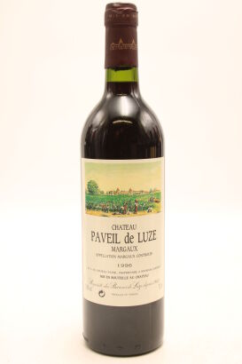 (1) 1996 Chateau Paveil de Luze, Margaux