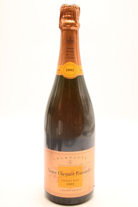 (1) 2002 Veuve Clicquot Ponsardin Vintage Brut Rose, Champagne