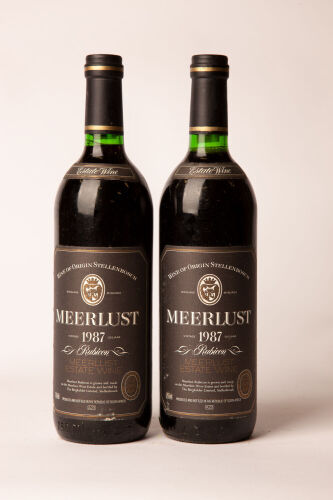 (2) 1987 Meerlust Rubicon, Stellenbosch, South Africa