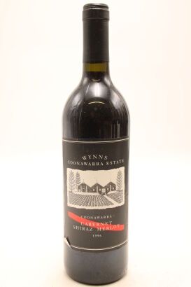 (1) 1996 Wynns Coonawarra Estate Cabernet Shiraz Merlot, Coonawarra