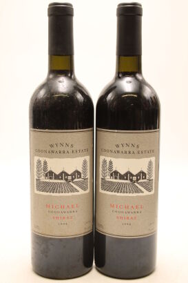 (2) 1994 Wynns Coonawarra Estate Michael Shiraz, Coonawarra