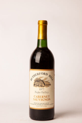 (1) 1977 Rutherford Hill Cabernet Sauvignon, Napa Valley, USA