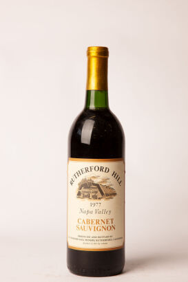 (1) 1977 Rutherford Hill Cabernet Sauvignon, Napa Valley, USA