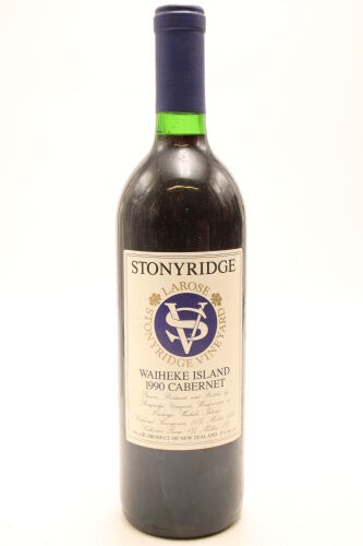 (1) 1990 Stonyridge Larose, Waiheke