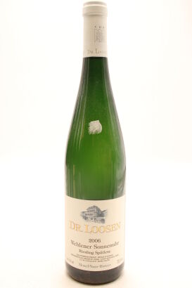 (1) 2006 Dr. Loosen Wehlener Sonnenuhr Riesling Spatlese, Mosel