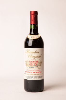 (1) 1982 Beaulieu Vineyard Georges De Latour Private Reserve Cabernet Sauvignon, Napa Valley, USA