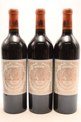 (3) 2005 Chateau Pichon-Longueville au Baron de Pichon-Longueville, Pauillac [JR17]