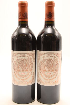 (2) 2005 Chateau Pichon-Longueville au Baron de Pichon-Longueville, Pauillac [JR17]