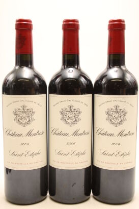 (3) 2006 Chateau Montrose, Saint-Estephe
