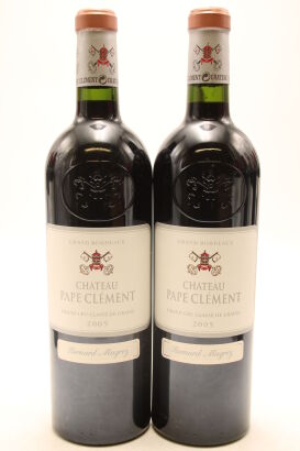 (2) 2005 Chateau Pape Clement, Pessac-Leognan [RP99] [WS96]