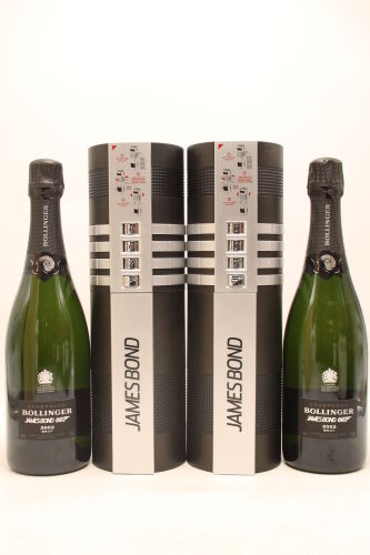 (2) 2002 Bollinger La Grande Annee Brut 'James Bond 007' Edition, Champagne (GB)