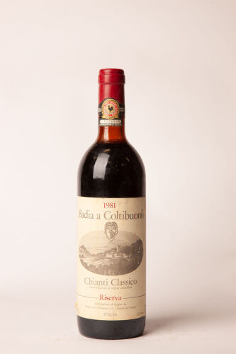 (1) 1981 Badia a Coltibuono Chianti Classico Riserva, Tuscany