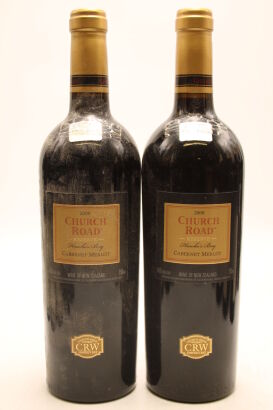 (2) 2009 Church Road Reserve Merlot Cabernet Sauvignon, Hawkes Bay