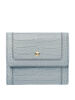 Montblanc Boheme Ladies Blue Crocodile print leather Wallet $770 RRP