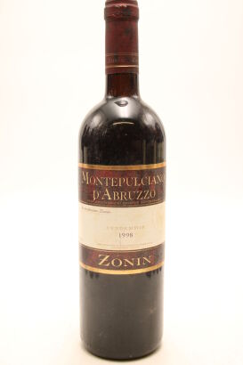 (1) 1998 Zonin Montepulciano d'Abruzzo, Italy