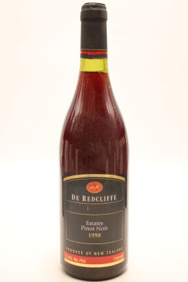 (1) 1998 De Redcliffe Estate Pinot Noir, Mangatawhiri