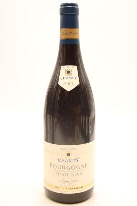 (1) 2010 Maison Champy Bourgogne Pinot Noir, Burgundy