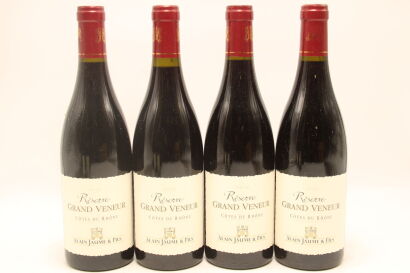 (4) 2009 Alain Jaume & Fils Domaine Grand Veneur 'Cotes du Rhone Reserve Grand Veneur', Rhone