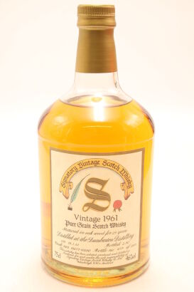 (1) 1961 Signatory Vintage Dumbarton 29 Year Old Pure Grain Scotch Whisky, Lowlands
