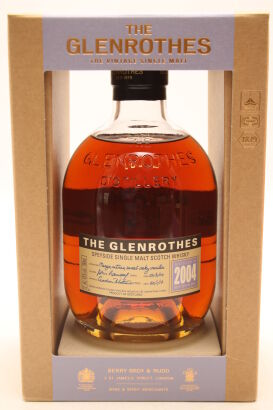 (1) 2004 The Glenrothes Vintage Single Malt Scotch Whisky, Speyside, 70cl, 43% alc.
