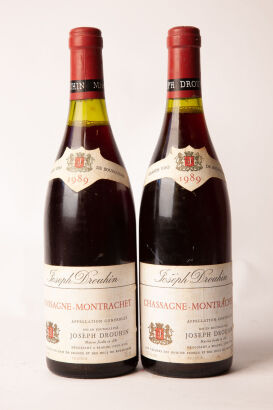 (2) 1989 Joseph Drouhin Chassagne Montrachet, Cote de Beaune