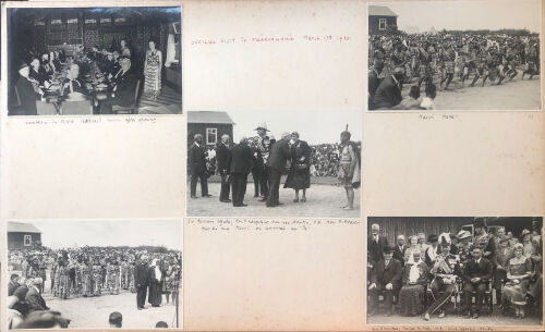 LORD GALWAY Twelve Photographs of the Official Visit to Ngāruawāhia to Present C.B.E. to Princess Te Puea Herangi