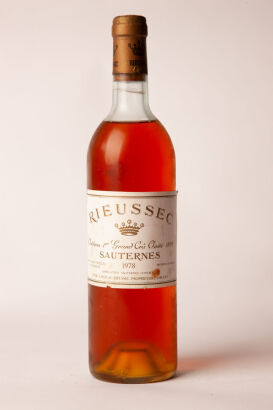 (1) 1978 Chateau Rieussec, Sauternes