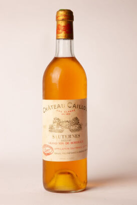 (1) 1981 Chateau Caillou, Sauternes