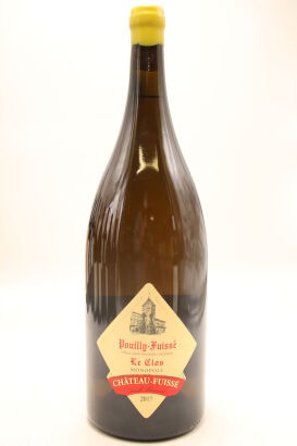 (1) 2017 Chateau-Fuisse Pouilly-Fuisse Le Clos, Maconnais, 1500ml