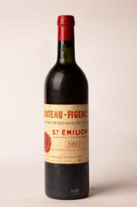 (1) 1981 Chateau Figeac, St Emilion