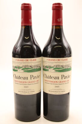 (2) 2005 Chateau Pavie, St Emilion