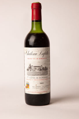 (1) 1983 Chateau Lafitte, Premiere Cotes de Bordeaux