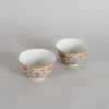 A Pair of Chinese Lime-ground Famille Rose 'Auspicious' Bowls (Da Qing Daoguang Nian Zhi Mark) - 3