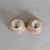 A Pair of Chinese Lime-ground Famille Rose 'Auspicious' Bowls (Da Qing Daoguang Nian Zhi Mark) - 5