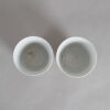 A Chinese Qing Dynasty Guangxu Period Iron-red 'Dragon and Phoenix' Medallion Cups (Da Qing Guangxu Nian Zhi Mark) - 3