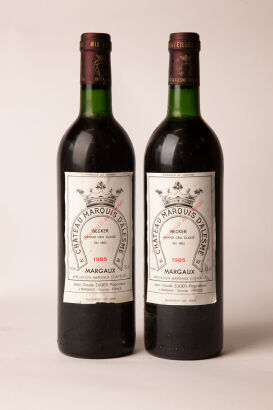 (2) 1985 Chateau Marquis d'Alesme, Margaux